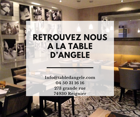 Rendez vous à la table d'Angèle